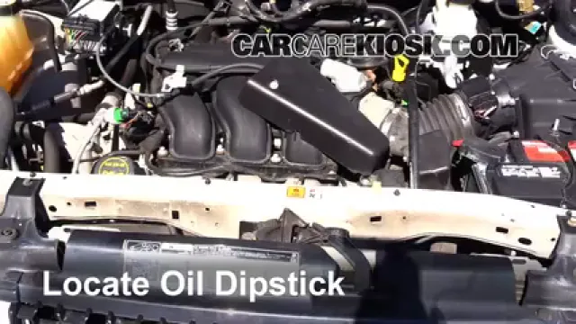2005 Ford Escape Limited 3.0L V6 Aceite Controlar nivel de aceite